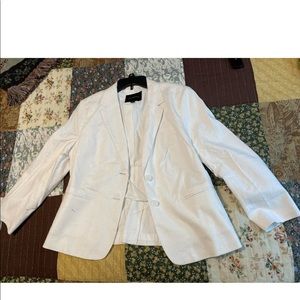 White blazer